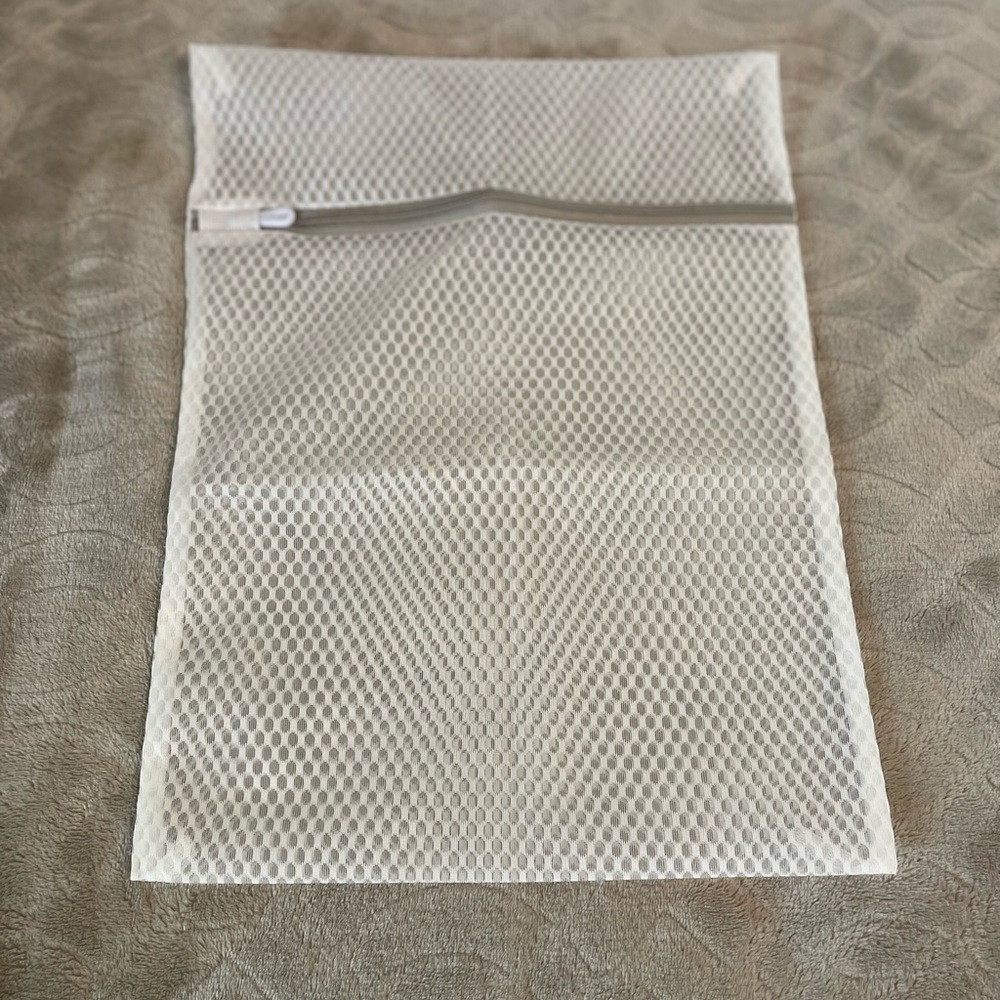 White Mesh Laundry Bag